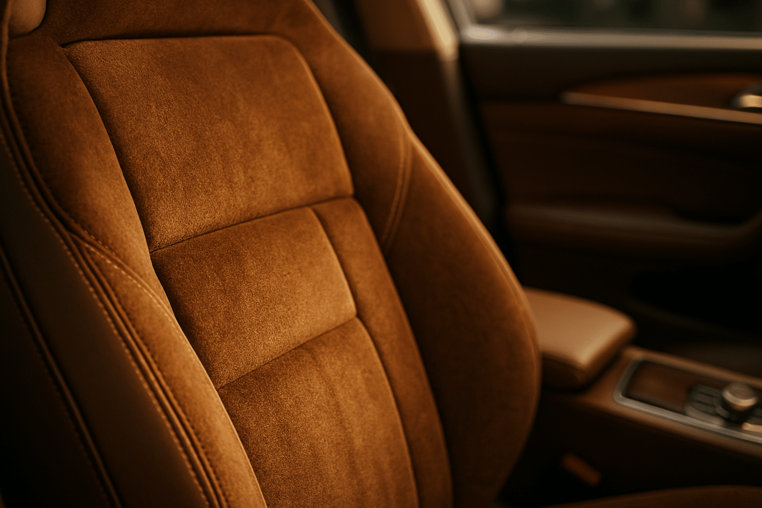 soin cuir velours automobile - illustration