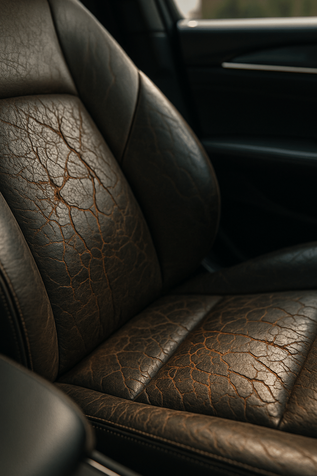 pourquoi cuir automobile craque - illustration